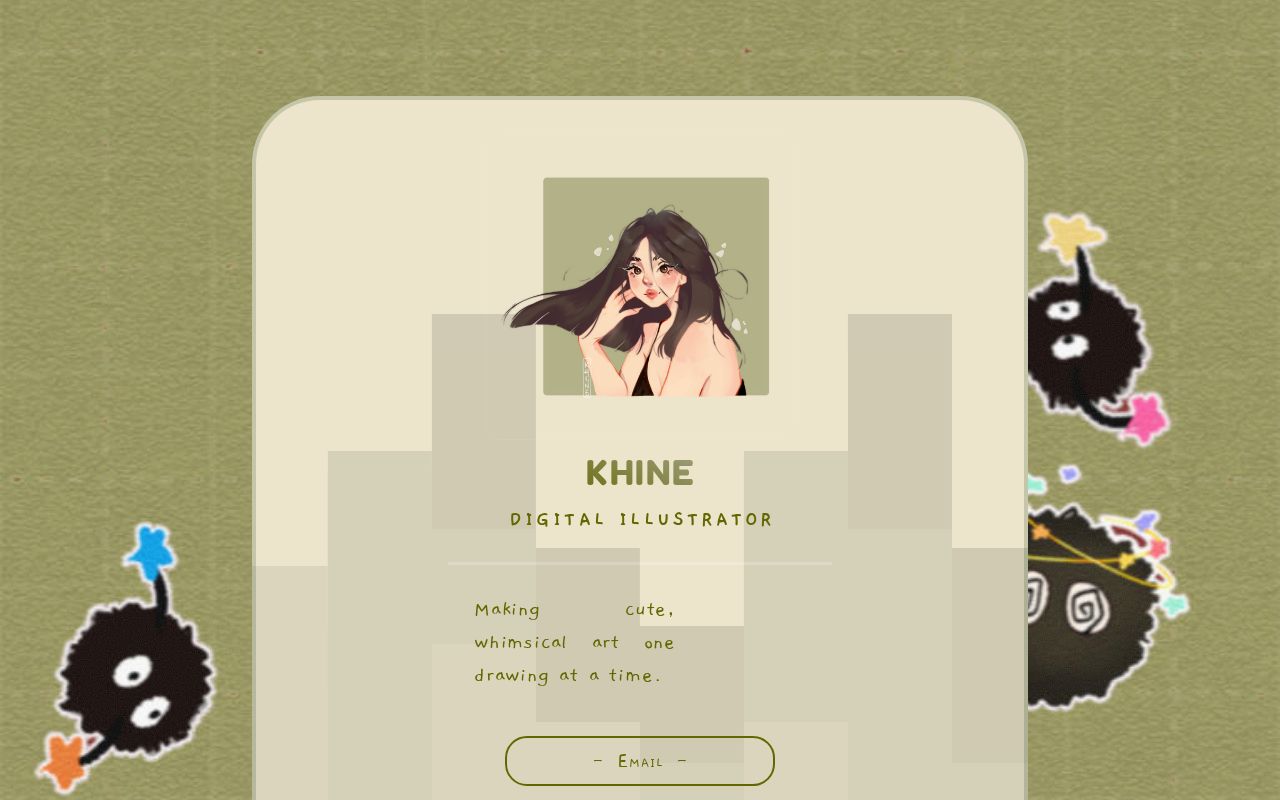 Carrd profile picture for @khine